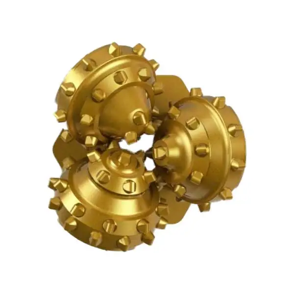 Bir TCI Tricone matkap ucu ezmek ve kesme kaya nasıl