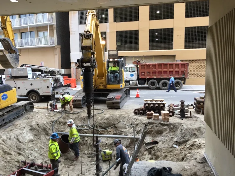 İnşaatta delme uçları uygulamaları